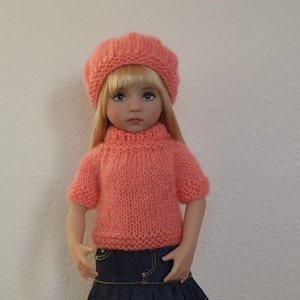 5. Sweaters & Hat - PDF Knitting Pattern for Dianna Effner 13" Little Darling Dolls
