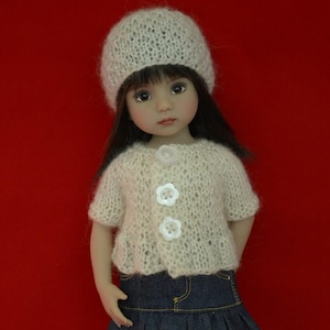 11. Sweaters & Hat - PDF Knitting Pattern for Dianna Effner 13&quot; Little Darling Dolls