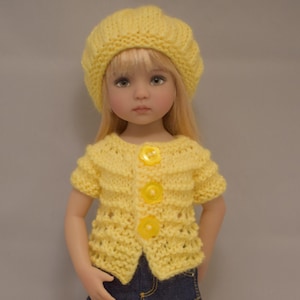 1. Sweaters & Hat - PDF Knitting Pattern for Dianna Effner 13&quot; Little Darling Dolls