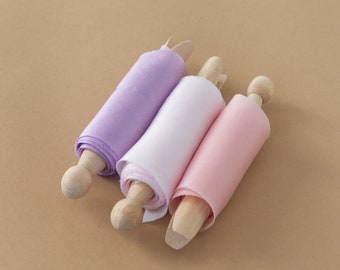 Silk Ribbon | Candy Styling Bundle | Plant Dyed / Styling Bundle Luxe wedding ribbon, floral ribbon, stationery ribbon, natural silk