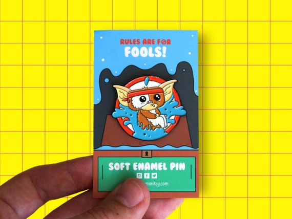 Pins émaillé Gremlins - Gizmo, Stock Australie, Neuf