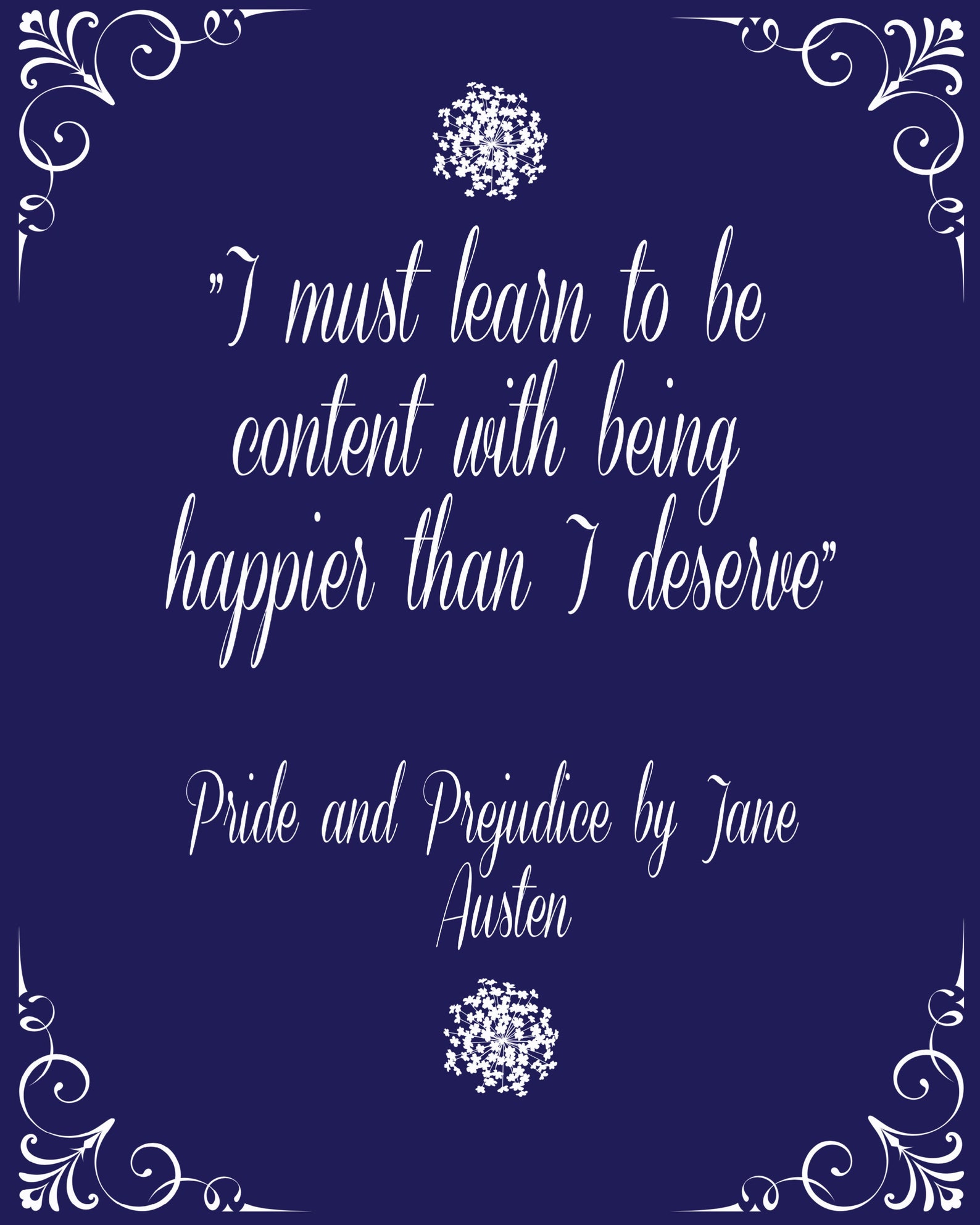 Jane Austen citaat. digitale kunst. kunst aan de muur. Etsy Jane Austen citaat. digitale kunst. kunst aan de muur. Etsy