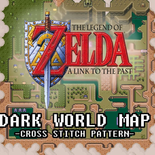 The Legend Of Zelda Link To The Past Title Screen Pattern Etsy New Zealand