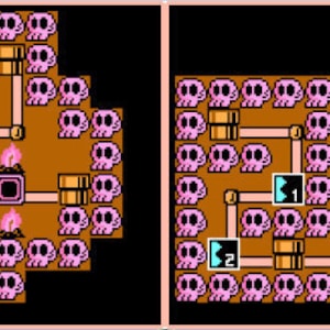 Super Mario Bros. 3 Weltkarte 8 - Kreuzstichmuster!