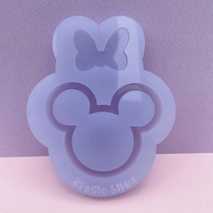 Mouse Head Shaker Silicone Mold for resin