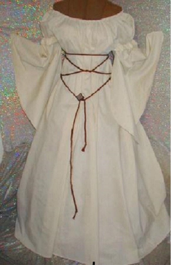 beige pirate dress Renaissance Pirate Top Shirt Costume Women-Beige main image 1