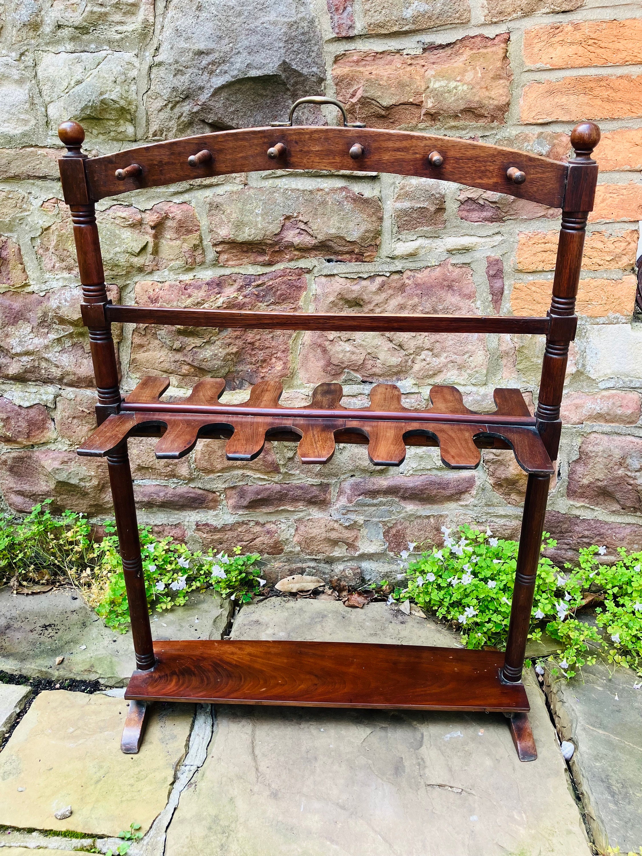 A Boot Rack, Antique, 19th Century, Country House, Mahogany. - Etsy