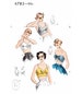 vintage sewing pattern 1950s 50s crop top beach tops bandeau bikini PICK YOUR SIZE Bust 32 34 36 38 