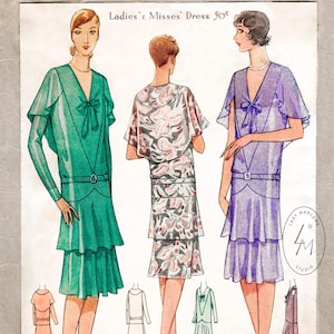 1929 Womens Dresses - Etsy