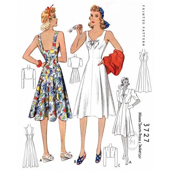 1940 dress Clearance