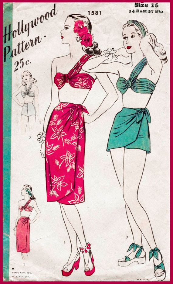 bathing suit waist wraps