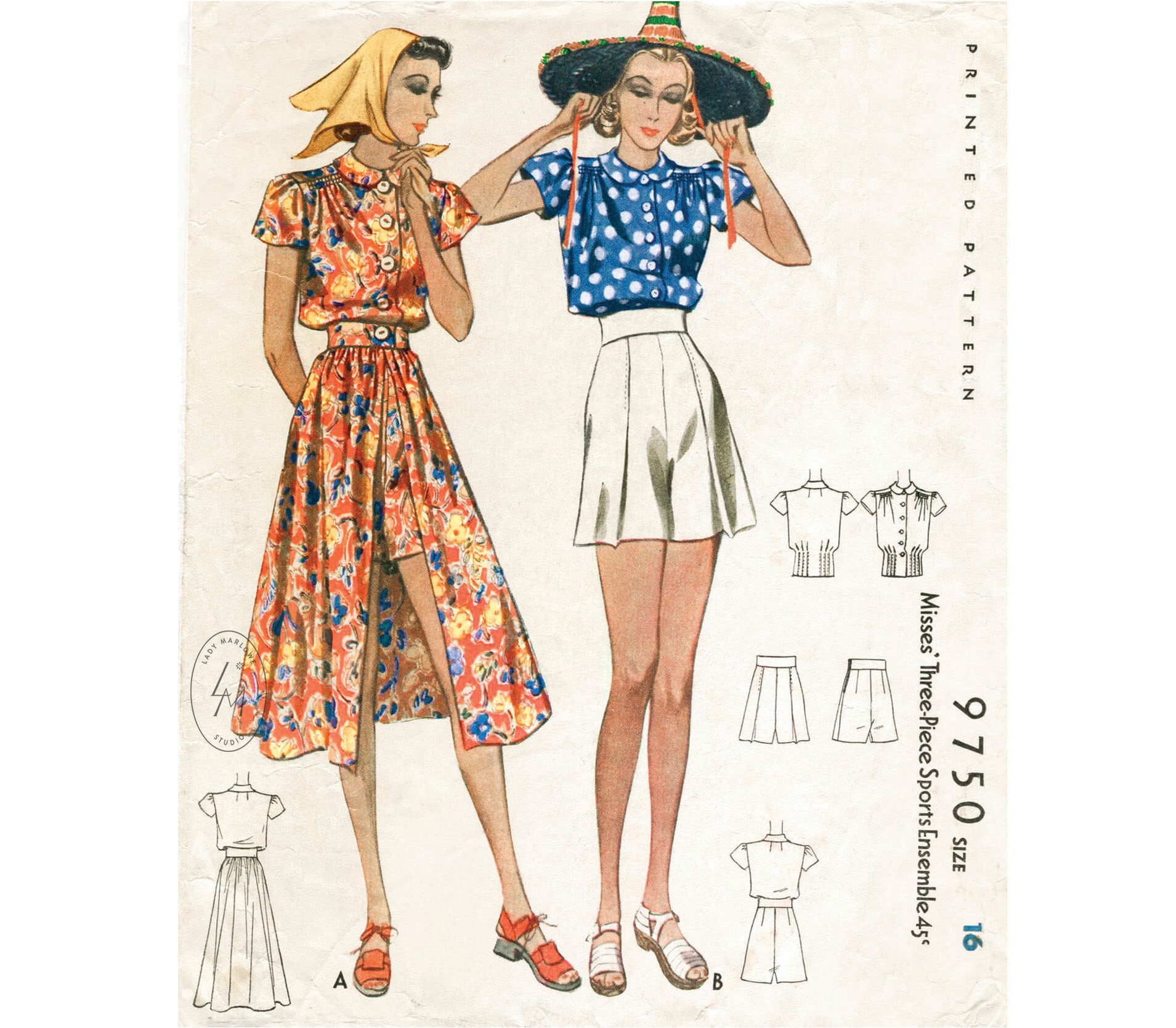 FREE VINTAGE SEWING PATTERNS / Va-Voom Vintage  Vintage Fashion, Hair  Tutorials and DIY Style