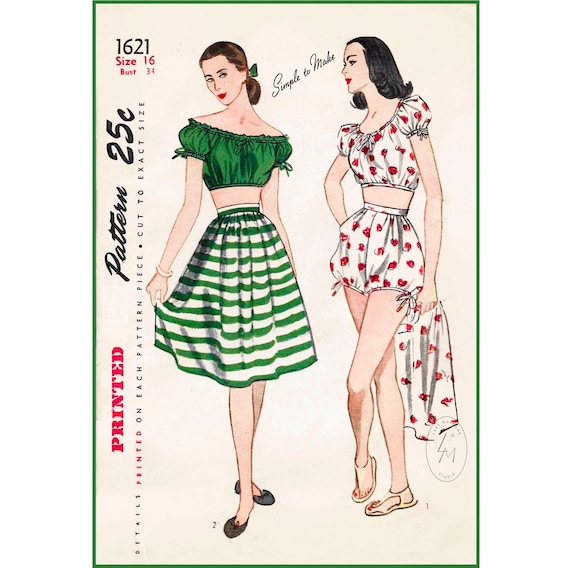 40s swimsuit