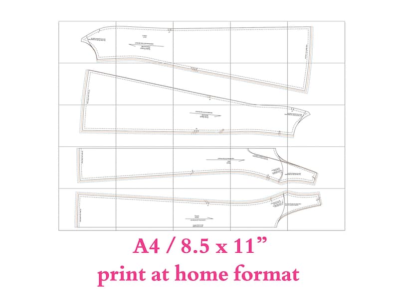 ML L XL Vintage Sewing Pattern 1920s Historic Dress Reproduction