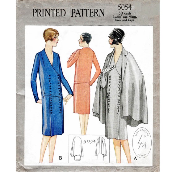 Vintage jaren 20 20 coat & dress ensemble | België