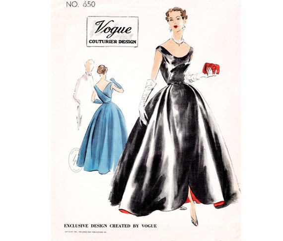 50s Evening Dresses