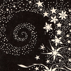 Starlight 1953 Don BLANDING Original Art Deco Vintage Print