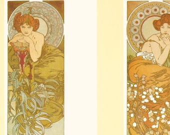 アートポストカード - ランス パルファム「ロド」1896年、チェコの