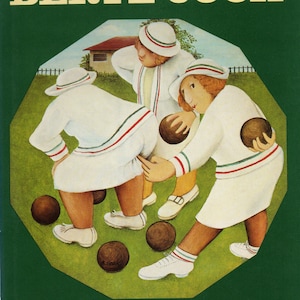 Humorvoller BERYL COOK Vintage Kunstdruck Buch Teller "The Works"