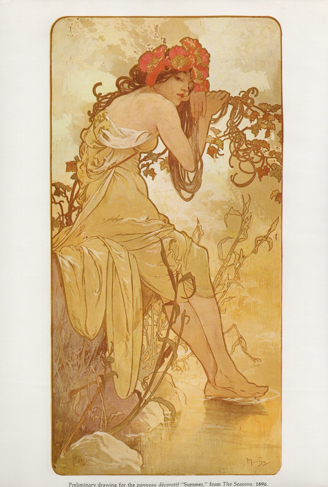 MUCHA Original 1976 Vintage Art - Il 1080xN.4997177834 Glqr 