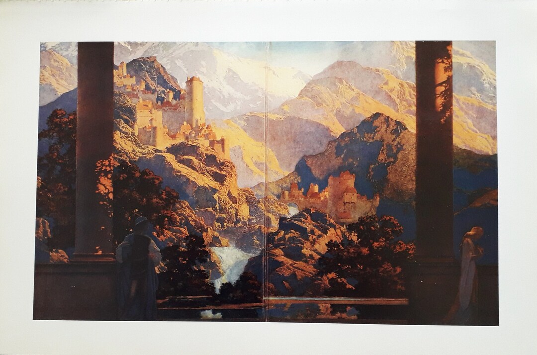 絵本・児童書 Maxfield Parrish: a retrospective Maxfield Parrish: A Retrospective: Laurence S. Cutler, Judy