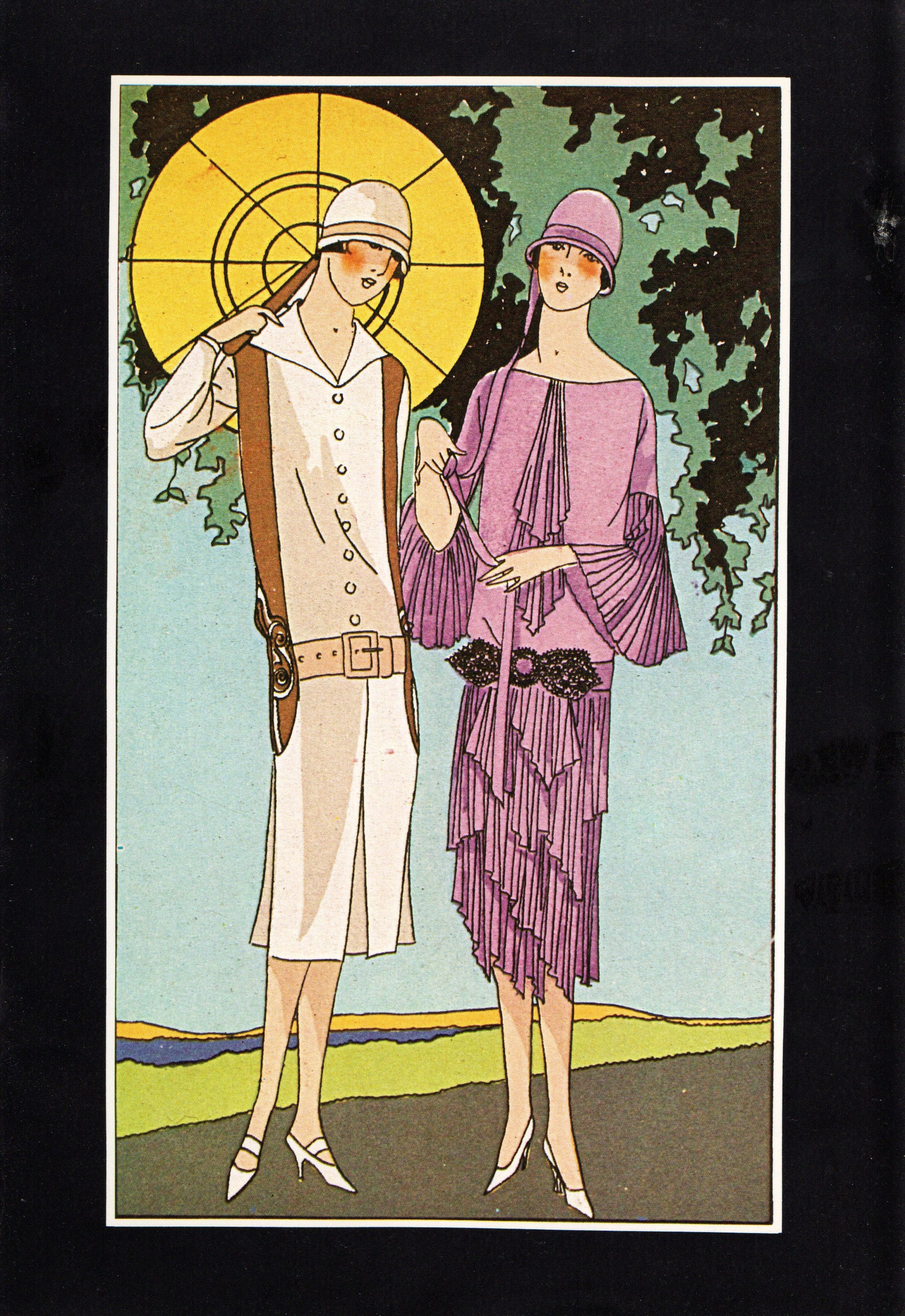 Authentic 1979 Vintage Art Deco Fashion Print Art, Gout, Beaute - Etsy