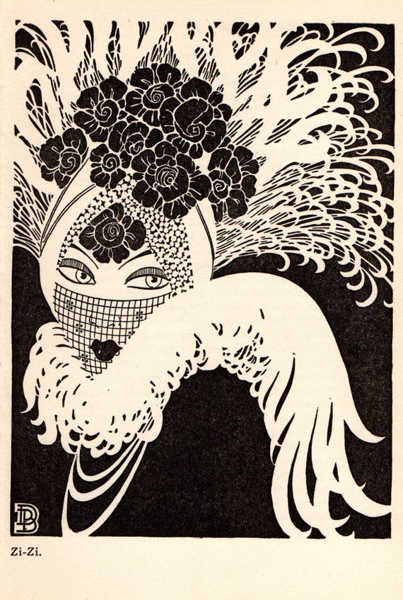 1944 Don BLANDING Original Art Deco Vintage Prints zi zi Etsy UK