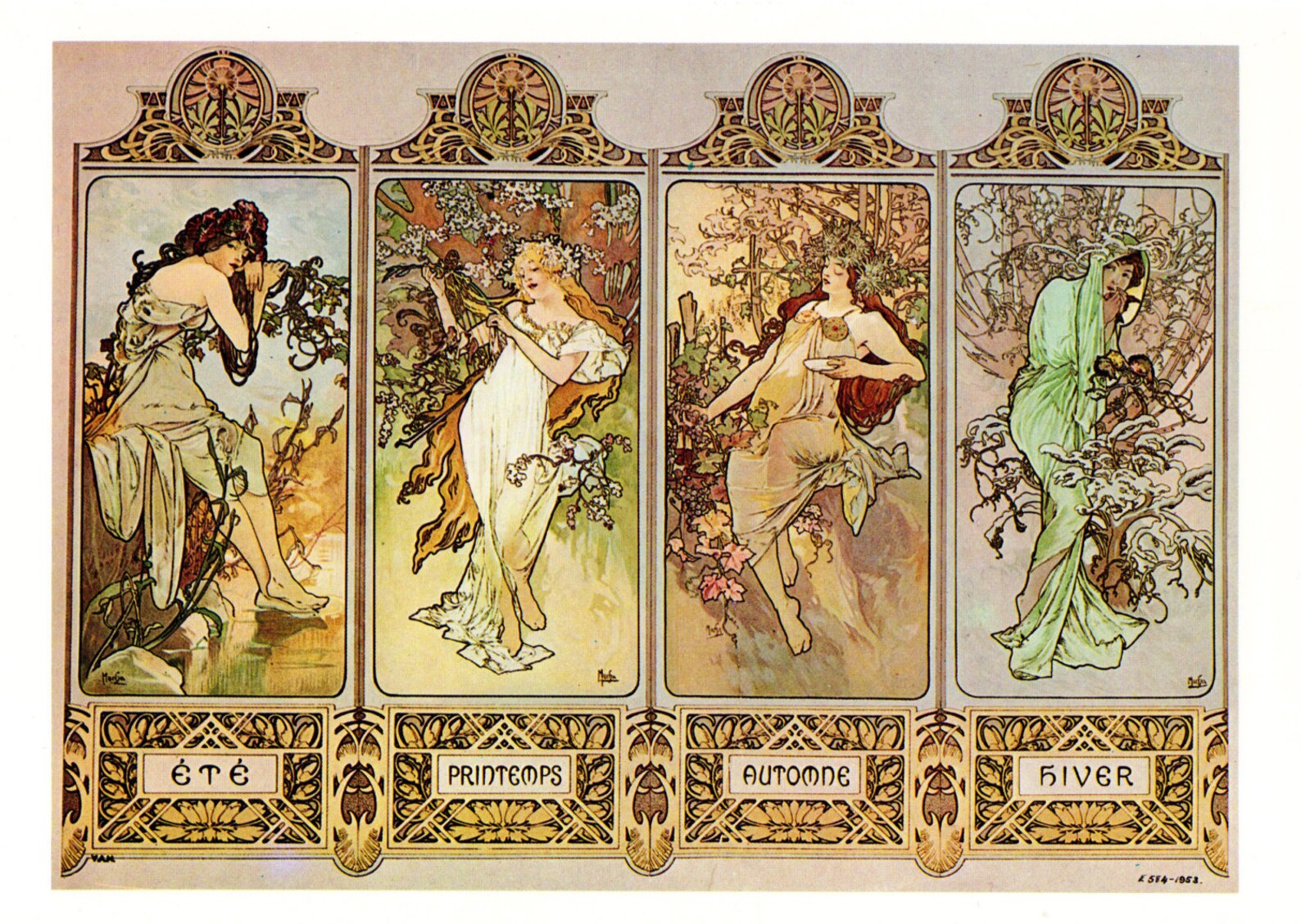 Альфонс муха картины и их названия