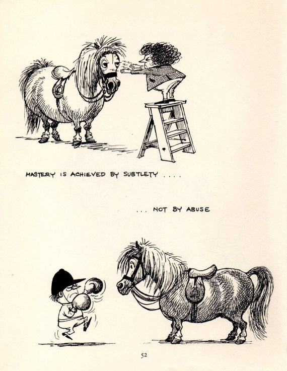 Original 1962 Thelwell Drole Cheval Poney Vintage Cartoon Etsy Original 1962 Thelwell Drole Cheval Poney Vintage Cartoon Etsy