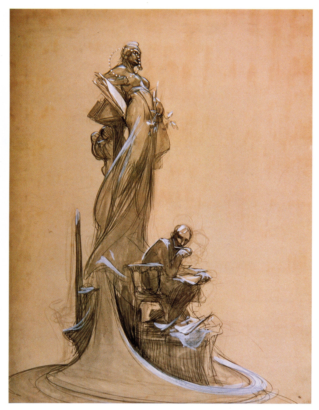 Original Alphonse MUCHA Vintage Art Nouveau PRINT Book Plate - Etsy