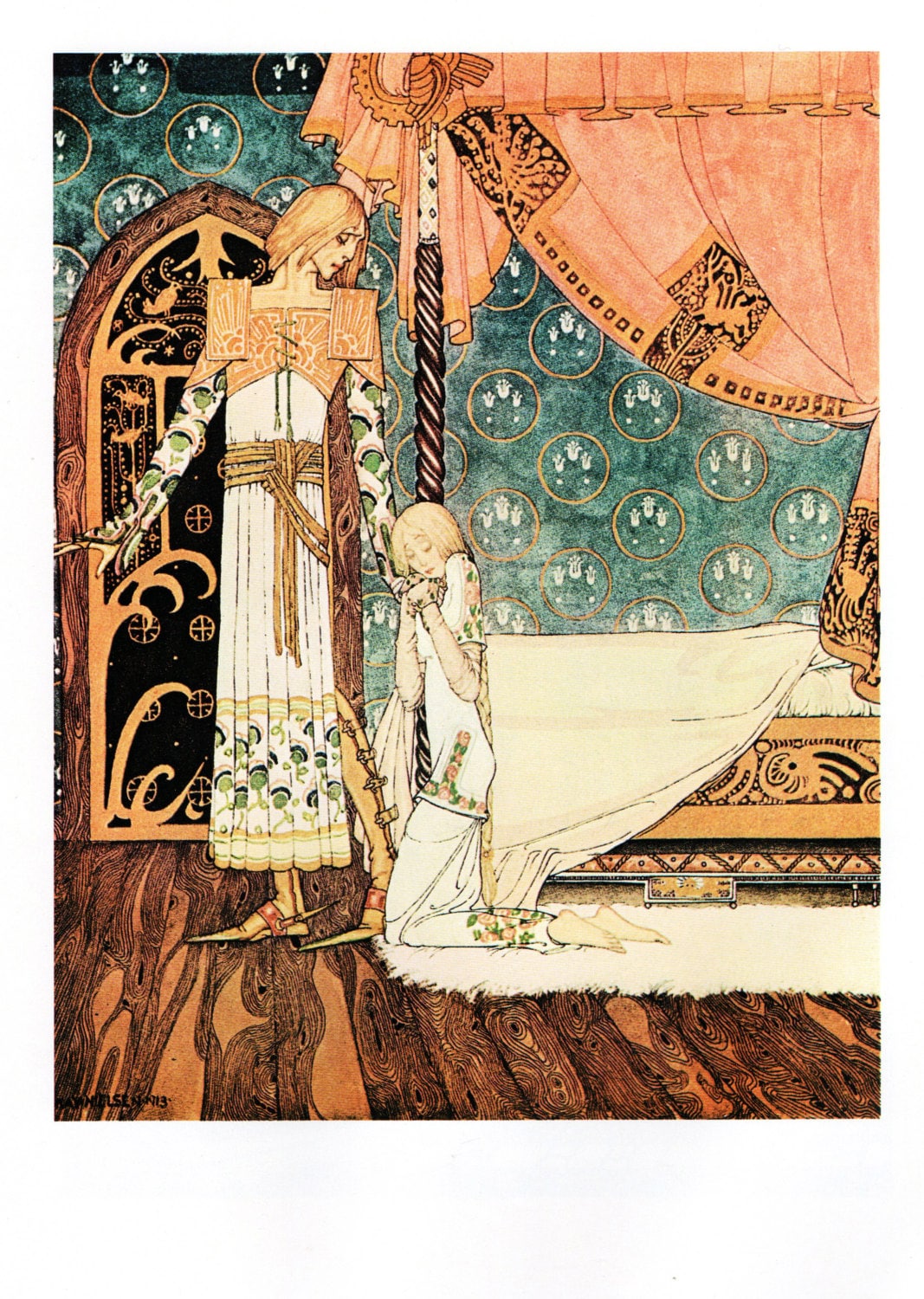 1975 Original Vintage Kay NIELSEN ART DECO Nouveau Print Book