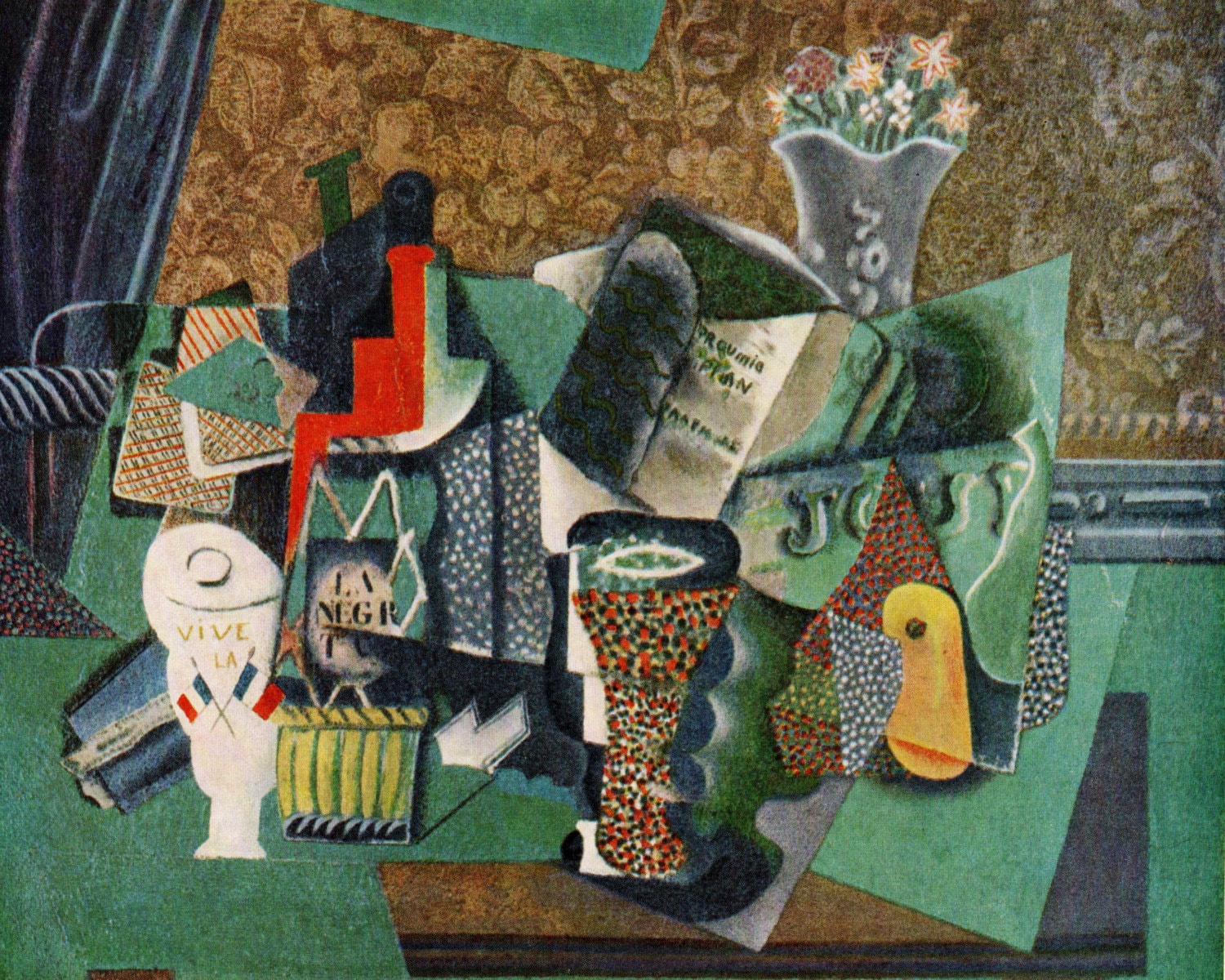 1955 Original PICASSO Vintage Colour Print 