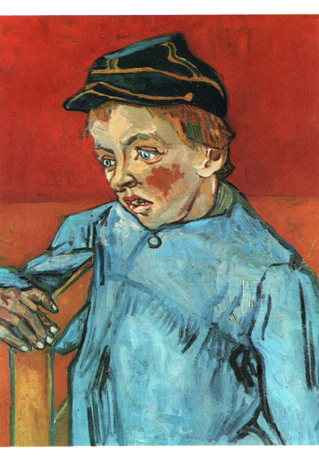 Small VAN GOGH Original 1966 Vintage Postimpressionist Print Book