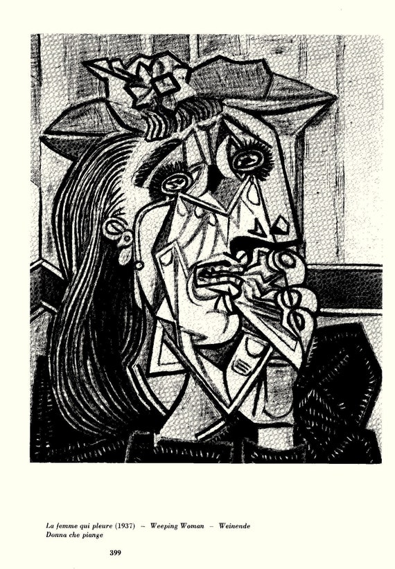Original PICASSO Vintage Print 1955 