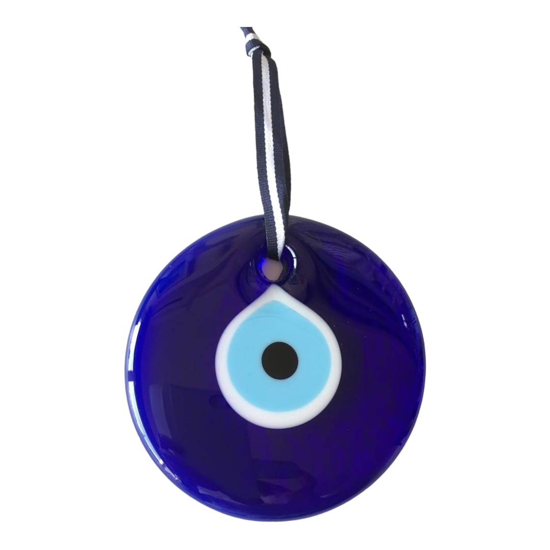 Greek Evil Eye Charm Blue Eye Charm Talisman Gift Mati Etsy