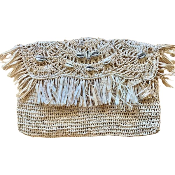 Shell Rattan Bag - Etsy