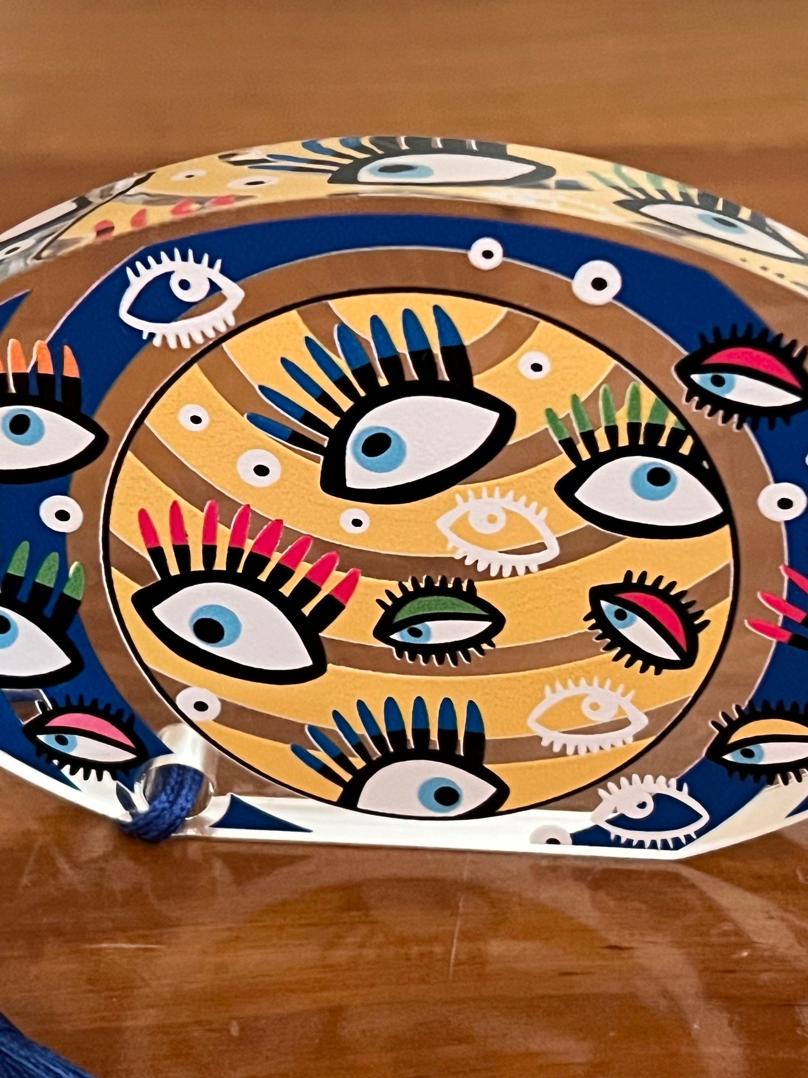 Plexi Glass Evil Eye Evil Eye Table Decor Gift Good Luck Etsy