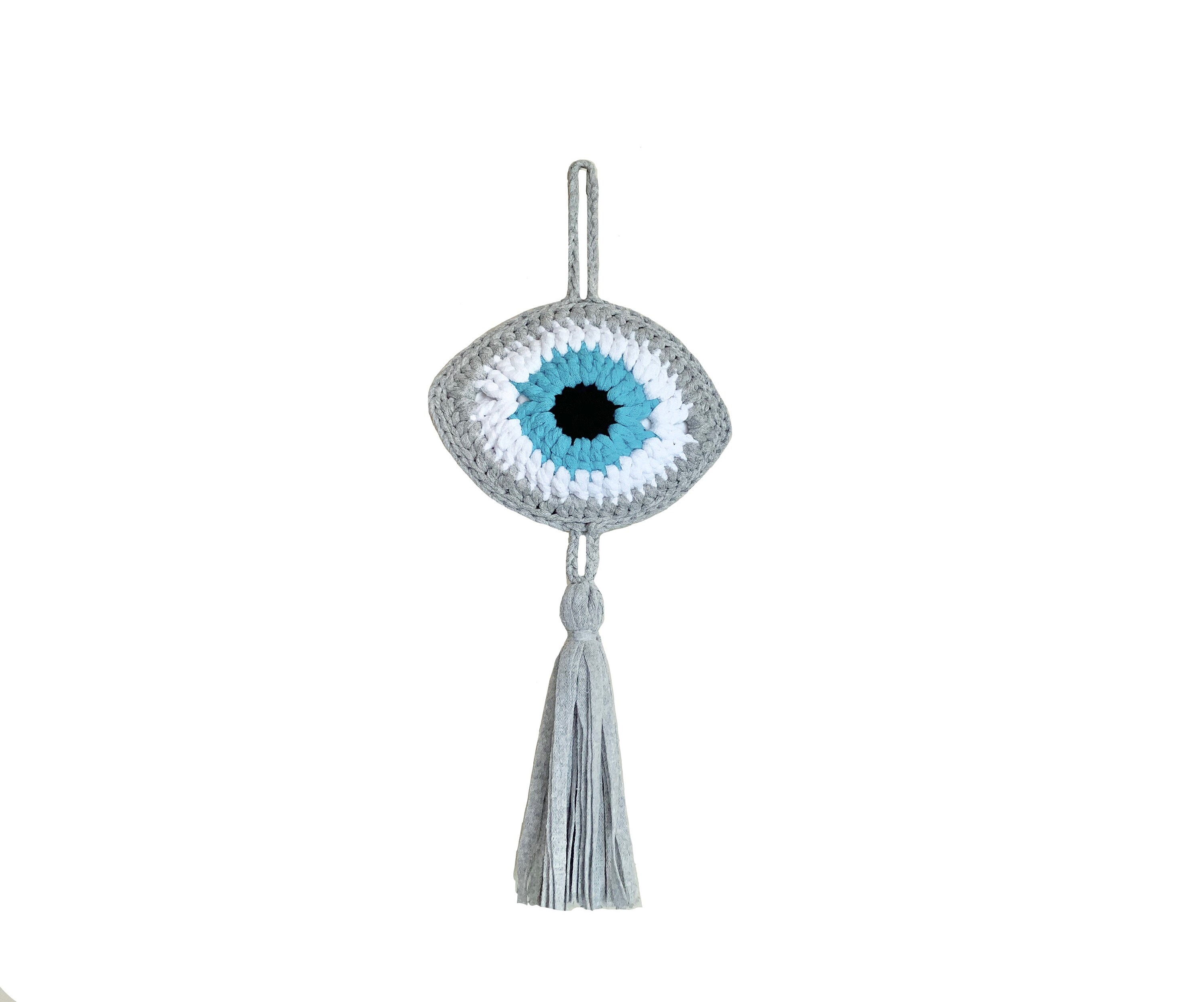 Small eye wall hanging evil eye gift Mati wall hanging Etsy