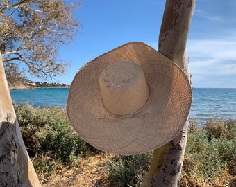 Large Brim Sun Hat, Straw Hat, Raffia Summer Hat, Floppy Hat, Wedding Hat