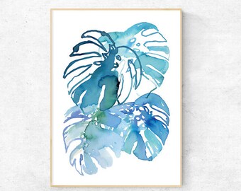 watercolor paintings etsy au
