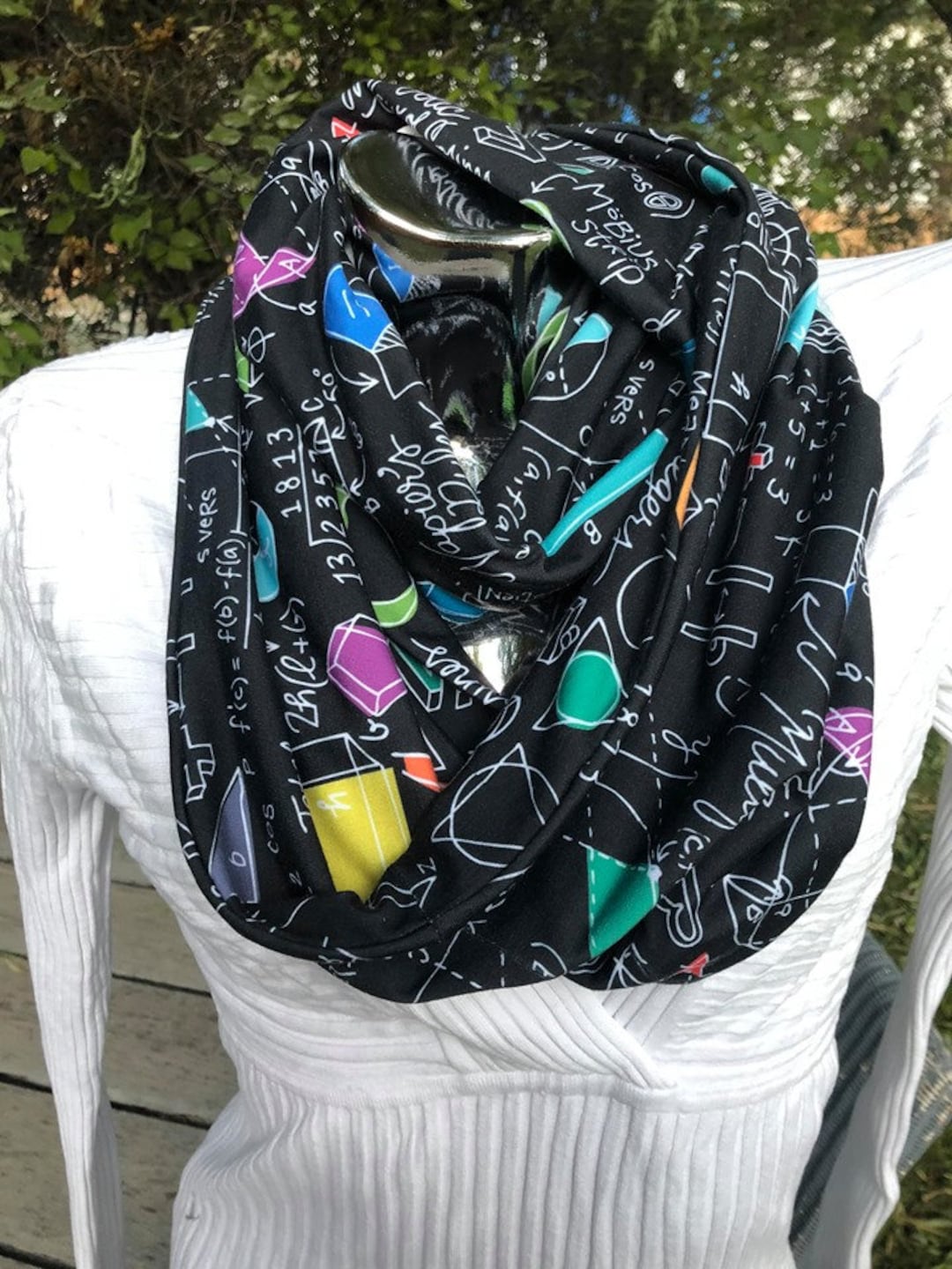 Computer Science Scarf For Graduation Science/math or Space Infinity Scarf - Choice Of - Etsy