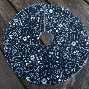 Math Mini Tree Skirt