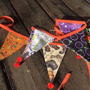 Halloween Bunting - Orange