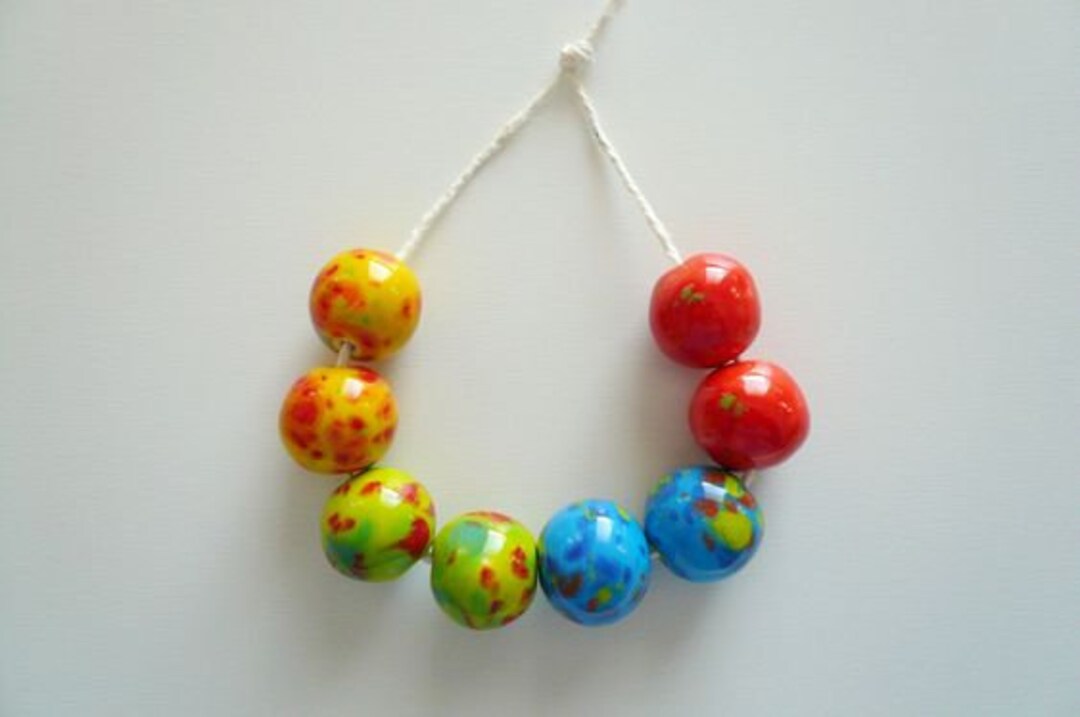 Ciondolo Farfalla In Ematite Arcobaleno 57x52mm | Intagliato A Mano | Yuteng Gioielli Fashion
