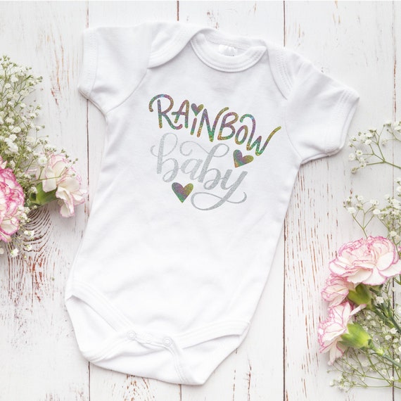 rainbow baby suit