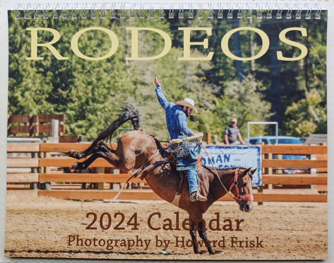 2025 Rodeo Calendar Etsy