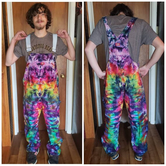 PREORDER Custom Made To Order Tie Dye Overalls Ver Descripción Etsy