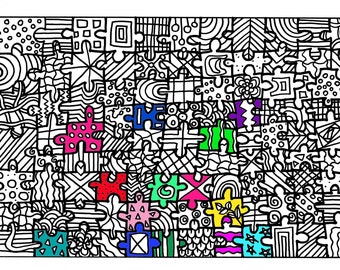 coloring jigsaw puzzle intricate adults colouring expert