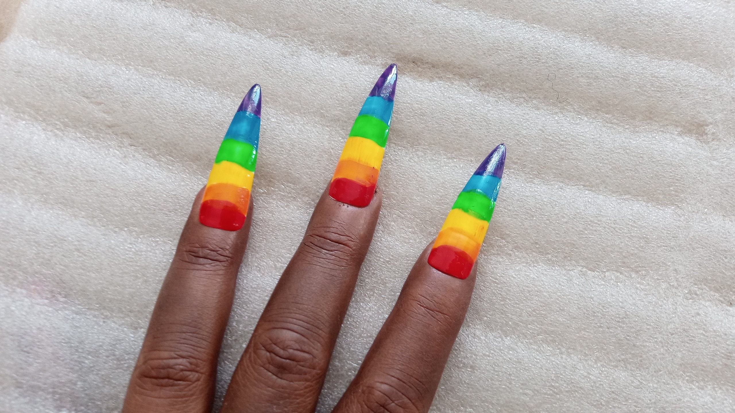 Gay pride nails 2021 lasemai
