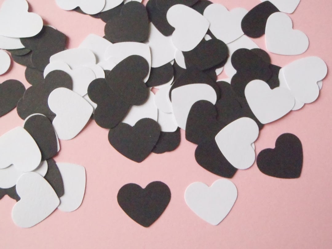 Double Coeur Décoratif Cœurs Confettis Mariage,Décoration D